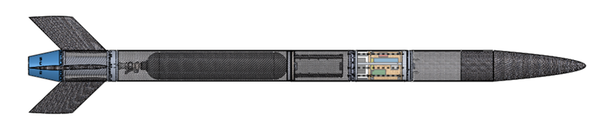 Phoenix launch vehicle engineering render
